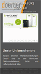 Mobile Screenshot of hv-doerner.de